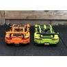 REBRICKABLE MOC-59398 59398 MOC59398 non  PORSCHE 911 GT2RS tỷ lệ 1:8 bộ đồ chơi xếp lắp ráp ghép mô hình 2883 khối