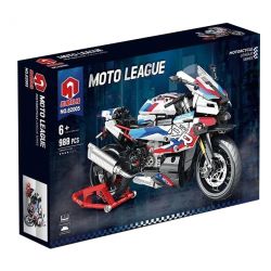 JUHANG TECHNOLOGY 82005 XIANGJUN XJ-382A 382A XJ382A non  MÔ TÔ BMW 1000RR bộ đồ chơi xếp lắp ráp ghép mô hình  Kỹ Thuật Công Nghệ Cao Mô Hình Phương Tiện 988 khối