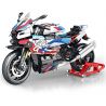 JUHANG TECHNOLOGY 82005 XIANGJUN XJ-382A 382A XJ382A non  MÔ TÔ BMW 1000RR bộ đồ chơi xếp lắp ráp ghép mô hình  Kỹ Thuật Công Nghệ Cao Mô Hình Phương Tiện 988 khối
