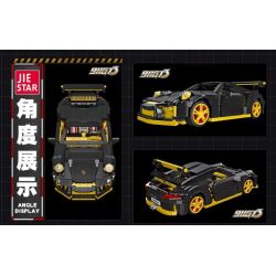 JIESTAR 92000 non  PORSCHE 911 GT3. bộ đồ chơi xếp lắp ráp ghép mô hình Racers Đua Tốc Độ 1030 khối