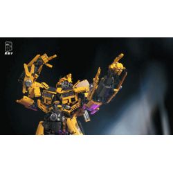 K BOX SHARP MODEL JIMU LIANGPIN V5007 5007 non  CON ONG bộ đồ chơi xếp lắp ráp ghép mô hình Movie & Game DJ-RAMBO MAN Phim Và Trò Chơi 5692 khối