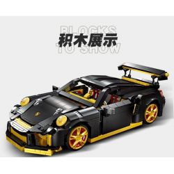 JIESTAR 92000 non  PORSCHE 911 GT3. bộ đồ chơi xếp lắp ráp ghép mô hình Racers Đua Tốc Độ 1030 khối