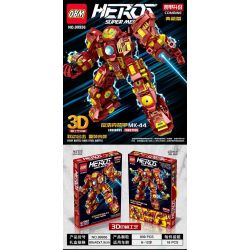 FROG BABY OBM 99956 non  ÁO GIÁP HULK MK44 bộ đồ chơi xếp lắp ráp ghép mô hình Marvel Super Heroes HEROS SUPER MECHA Siêu Anh Hùng Marvel 939 khối
