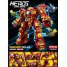 FROG BABY OBM 99956 non  ÁO GIÁP HULK MK44 bộ đồ chơi xếp lắp ráp ghép mô hình Marvel Super Heroes HEROS SUPER MECHA Siêu Anh Hùng Marvel 939 khối