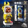 QIZHILE 90030 non  BỘ ĐỒ PHI HÀNH GIA KING KONG bộ đồ chơi xếp lắp ráp ghép mô hình Moon Man Người Đàn Ông Trên Mặt Trăng