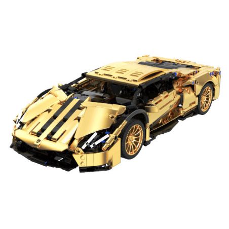 TAKUKI T1005 1005 T1003 1003 non  VÀNG ĐEN LB780S tỷ lệ 1:14 bộ đồ chơi xếp lắp ráp ghép mô hình BLOCK RACING 1309 khối