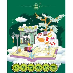 WELEMAGINATION 2130 non  TƯỞNG TƯỢNG CỦA CÔ BÉ bộ đồ chơi xếp lắp ráp ghép mô hình FAIRY TALE STORY 626 khối