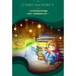 WELEMAGINATION 2130 non  TƯỞNG TƯỢNG CỦA CÔ BÉ bộ đồ chơi xếp lắp ráp ghép mô hình FAIRY TALE STORY 626 khối