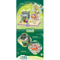 WELEMAGINATION 2130 non  TƯỞNG TƯỢNG CỦA CÔ BÉ bộ đồ chơi xếp lắp ráp ghép mô hình FAIRY TALE STORY 626 khối