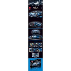 REBRICKABLE MOC-68108 68108 MOC68108 TA GAOLE T5004 5004 T5004A 5004A non  BUGATTIDIVO bộ đồ chơi xếp lắp ráp ghép mô hình 1:8 BUGATTI DIVO Tỷ Lệ 1:8 3742 khối