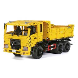 MouldKing 17012 Mould King 17012 non  XE BEN BA CHIỀU bộ đồ chơi xếp lắp ráp ghép mô hình  THREE WAY DUMP TRUCK Kỹ Thuật Công Nghệ Cao Mô Hình Phương Tiện 3206 khối