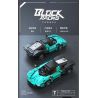 TAKUKI T1001 1001 non  CỰC QUANG FL tỷ lệ 1:14 bộ đồ chơi xếp lắp ráp ghép mô hình BLOCK RACING 1589 khối