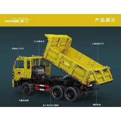 MouldKing 17012 Mould King 17012 non  XE BEN BA CHIỀU bộ đồ chơi xếp lắp ráp ghép mô hình  THREE WAY DUMP TRUCK Kỹ Thuật Công Nghệ Cao Mô Hình Phương Tiện 3206 khối