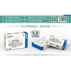 LIN07 00858 non  TAJ MAHAL. bộ đồ chơi xếp lắp ráp ghép mô hình Buildings 3525 khối