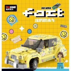 Decool 28008 Jisi 28008 non  CV CỔ ĐIỂN bộ đồ chơi xếp lắp ráp ghép mô hình Speed Champions Racing Cars RETRO CV Đua Xe Công Thức 312 khối