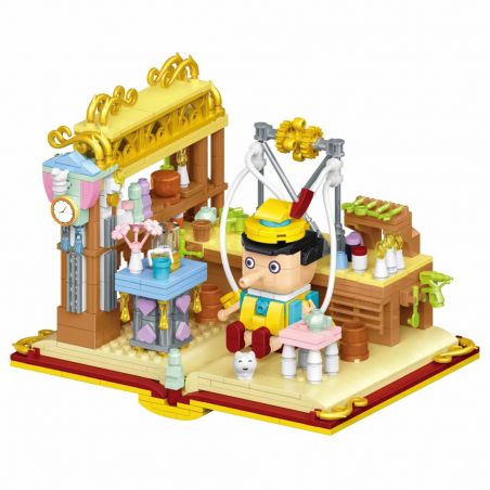 WELEMAGINATION 2129 non  XỨ SỞ RỐI MỘNG bộ đồ chơi xếp lắp ráp ghép mô hình FAIRY TALE STORY 643 khối