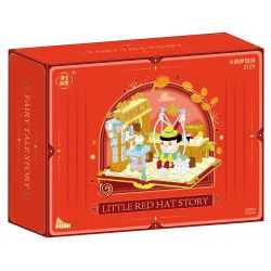 WELEMAGINATION 2129 non  XỨ SỞ RỐI MỘNG bộ đồ chơi xếp lắp ráp ghép mô hình FAIRY TALE STORY 643 khối