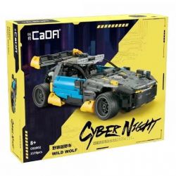 CADA DOUBLEE C62002 62002 non  XE ĐỊA HÌNH SÓI bộ đồ chơi xếp lắp ráp ghép mô hình CYBER NIGHT WILD WOLF 1176 khối