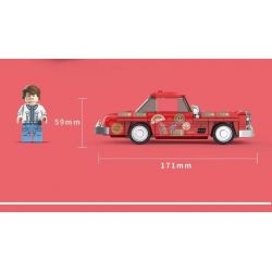 Decool 28006 Jisi 28006 non  CHIẾC COUPE CỔ ĐIỂN bộ đồ chơi xếp lắp ráp ghép mô hình Speed Champions Racing Cars VINTAGE COUPE Đua Xe Công Thức 312 khối