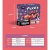 Decool 28006 Jisi 28006 non  CHIẾC COUPE CỔ ĐIỂN bộ đồ chơi xếp lắp ráp ghép mô hình Speed Champions Racing Cars VINTAGE COUPE Đua Xe Công Thức 312 khối