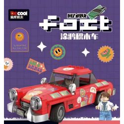 Decool 28006 Jisi 28006 non  CHIẾC COUPE CỔ ĐIỂN bộ đồ chơi xếp lắp ráp ghép mô hình Speed Champions Racing Cars VINTAGE COUPE Đua Xe Công Thức 312 khối