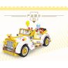 ZHEGAO 00310 non  XE CƯỚI bộ đồ chơi xếp lắp ráp ghép mô hình WEDDING CAR 522 khối