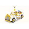 ZHEGAO 00310 non  XE CƯỚI bộ đồ chơi xếp lắp ráp ghép mô hình WEDDING CAR 522 khối