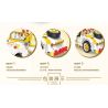 ZHEGAO 00310 non  XE CƯỚI bộ đồ chơi xếp lắp ráp ghép mô hình WEDDING CAR 522 khối