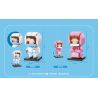 XIAO MENG CHICKEN DIARY DZ0126 0126 non  DỊCH BỆNH THIÊN THẦN 2 HỘP BÁC SĨ NAM NỮ Y TÁ bộ đồ chơi xếp lắp ráp ghép mô hình Brickheadz Nhân Vật Đầu To 294 khối