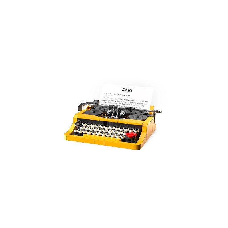 JAKI JK8216 8216 non  MÁY ĐÁNH CHỮ CƠ 1980 bộ đồ chơi xếp lắp ráp ghép mô hình MECHANICAL TYPEWRITER