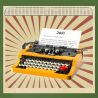 JAKI JK8216 8216 non  MÁY ĐÁNH CHỮ CƠ 1980 bộ đồ chơi xếp lắp ráp ghép mô hình MECHANICAL TYPEWRITER