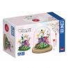 ZHEGAO 00976 non  LILY BẢO QUẢN HOA bộ đồ chơi xếp lắp ráp ghép mô hình Flowers IMMORTAL FLOWER