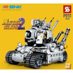 SHENG YUAN SY 1632 non  WARHEAD WAROY 2. bộ đồ chơi xếp lắp ráp ghép mô hình  METAL SLUG 2 Kỹ Thuật Công Nghệ Cao Mô Hình Phương Tiện 1496 khối