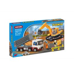 OXFORD ST33326 33326 non  THIẾT BỊ NẶNG bộ đồ chơi xếp lắp ráp ghép mô hình City 중장비 Thành Phố 610 khối