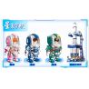 ZHEGAO DZ5002 5002 non  XINGHUAN HÀNG KHÔNG VŨ TRỤ 4 MÔ HÌNH bộ đồ chơi xếp lắp ráp ghép mô hình Creator Sáng Tạo