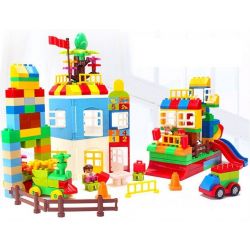 HUIMEI STAR CITY XING DOU CHENG HM183 Xếp hình kiểu     Giant Box Sáng Tạo Hộp Nhựa Khổng Lồ 210 khối