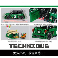 SHENG YUAN SY 8316 non  TRỞ LẠI XE bộ đồ chơi xếp lắp ráp ghép mô hình  TECHINQUE Kỹ Thuật Công Nghệ Cao Mô Hình Phương Tiện 746 khối