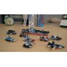 ZHEGAO DZ4003 4003 non  TỔ HỢP TÀU SÂN BAY SEA SHARK 8 bộ đồ chơi xếp lắp ráp ghép mô hình Military Army Quân Sự Bộ Đội