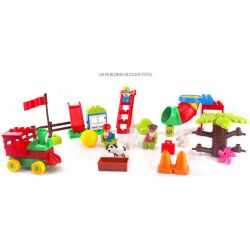 HUIMEI STAR CITY XING DOU CHENG HM183 Xếp hình kiểu     Giant Box Sáng Tạo Hộp Nhựa Khổng Lồ 210 khối