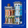 MorkModel 20104 Mork Model 20104 non  VĂN PHÒNG THÁM TỬ bộ đồ chơi xếp lắp ráp ghép mô hình Modular Buildings Mô Hình Nhà Cửa 1160 khối