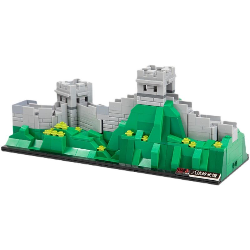 WOMA C0399 0399 non  VẠN LÝ TRƯỜNG THÀNH BADALING CỦA SERIES bộ đồ chơi xếp lắp ráp ghép mô hình Buildings 506 khối