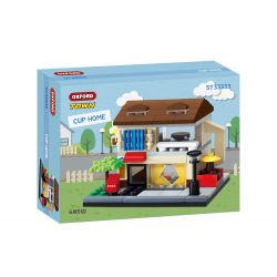 OXFORD ST33333 33333 non  CÚP NHÀ bộ đồ chơi xếp lắp ráp ghép mô hình Creator CUP HOME Sáng Tạo
