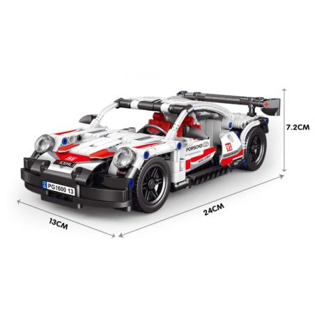 ACHKO 60013 non  XE PHÍA SAU PORSCHE 911 bộ đồ chơi xếp lắp ráp ghép mô hình  Kỹ Thuật Công Nghệ Cao Mô Hình Phương Tiện 446 khối