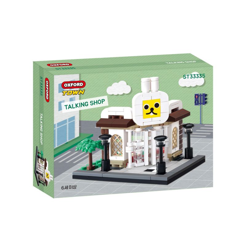 OXFORD ST33335 33335 non  CỬA HÀNG NÓI bộ đồ chơi xếp lắp ráp ghép mô hình City TALKING SHOP Thành Phố