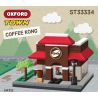 OXFORD ST33334 33334 non  CÀ PHÊ CỦA TÔI bộ đồ chơi xếp lắp ráp ghép mô hình City COFFEE KONG Thành Phố