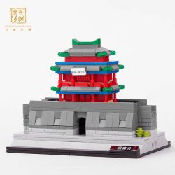 WOMA C0397 0397 non  CƯ DUNG QUAN bộ đồ chơi xếp lắp ráp ghép mô hình 345 khối