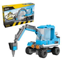 JAKI JK9230 9230 JK9231 9231 JK9232 9232 JK9233 9233 JK9235 9235 JK9236 9236 JK9237 9237 JK9238 9238 non  XIN CHÀO XE LU METROPOLIS 8 MÁY ĐÀO TAY DÀI XẺNG XÂY DỰNG ỦI BÁNH LỐP CẨU NÂNG TRỘN QUAY BEN KHOAN PHÁ DỠ bộ đồ chơi xếp lắp ráp ghép mô hình City Thành Phố 661 khối