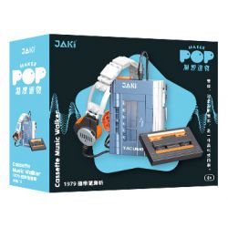 JAKI JK8212 8212 non  MÁY NGHE NHẠC BĂNG 1979 bộ đồ chơi xếp lắp ráp ghép mô hình CASSETTE MUSIC WALKER
