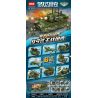 LWCK 90066 non  TỔ HỢP XE TĂNG KIỂU 99 8 bộ đồ chơi xếp lắp ráp ghép mô hình Military Army TYPE 99 MAIN BATTLE TANK Quân Sự Bộ Đội