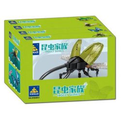 Kazi KY80042 80042 non  HỌ CÔN TRÙNG 4 LOẠI TÊ GIÁC BƯỚM VE SẦU SÂU bộ đồ chơi xếp lắp ráp ghép mô hình Creator INSECT Sáng Tạo 765 khối